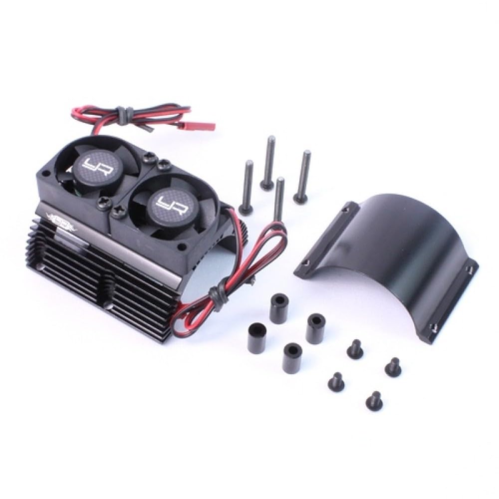 Amazon.com: Yeah Racing Heat Sink with Twin Tornado High Speed